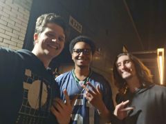 Fizz artists Andy Chamberlain, Jonathan Berroa, and Dominic Getty