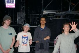 Fizz artists Clord, Ethan Walker, Israel Strom and xenprism